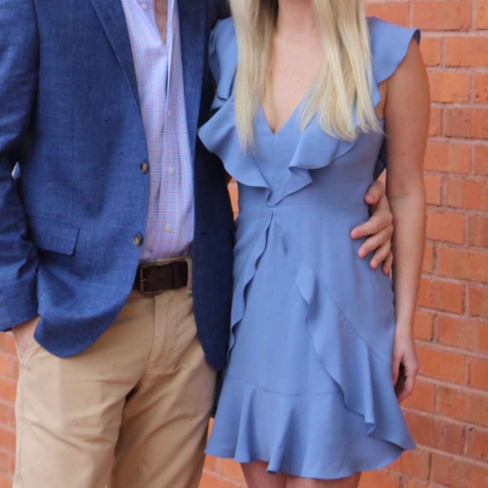 BCBG Blue Dress